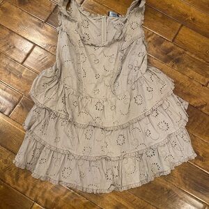 Cider Eyelet Ruffle Dress 3XL